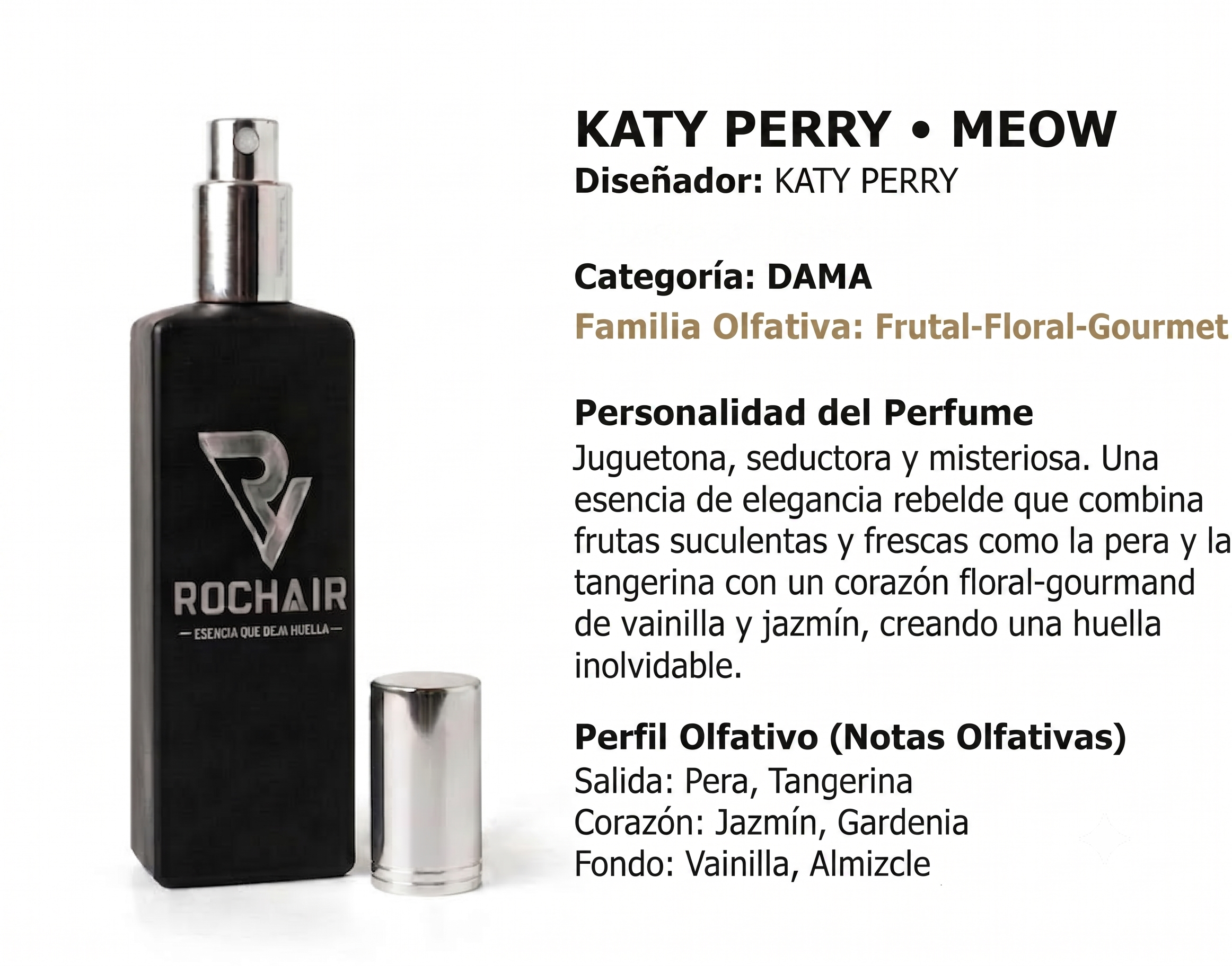 Gatubela | Perfume inspirado en Meow de Katy Perry